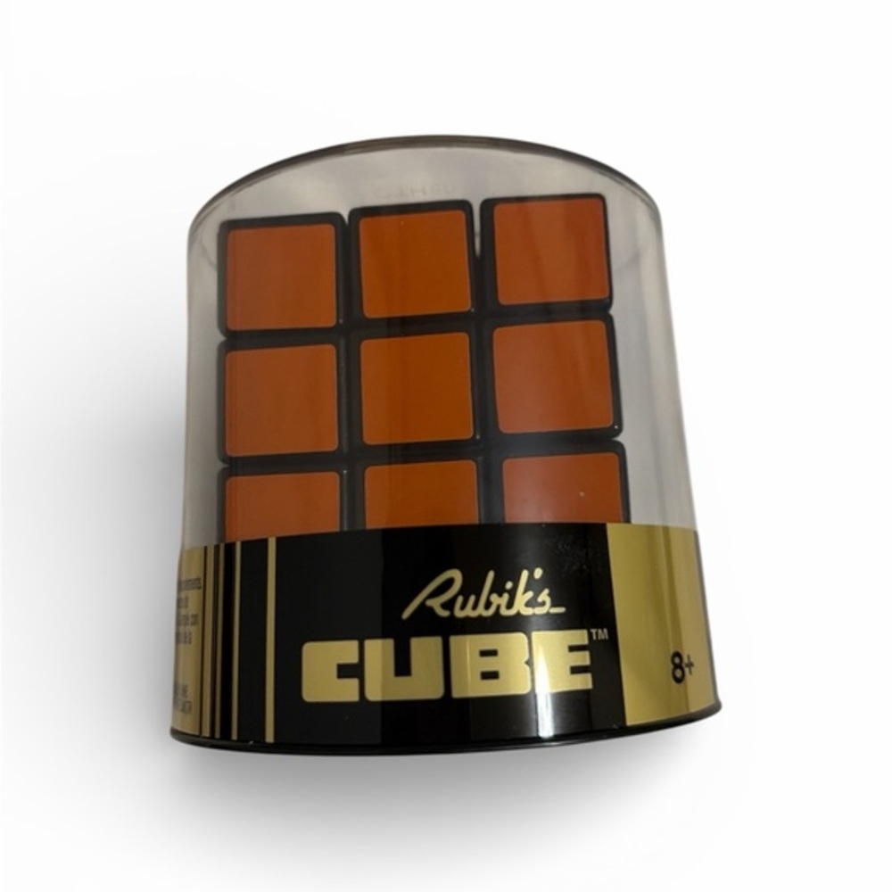Rubik’s Cube Retro 50th Anniversary Edition 3x3 Color-Matching Puzzle